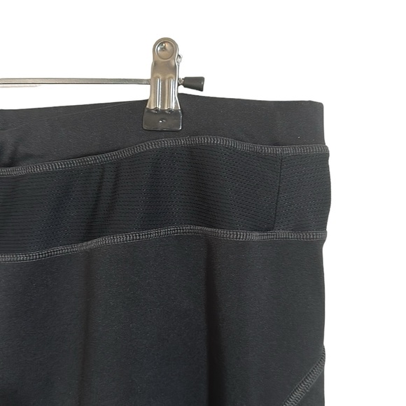 Athleta Black Roundabout Yoga Pants Wide Leg Sz L - Picture 6 of 13